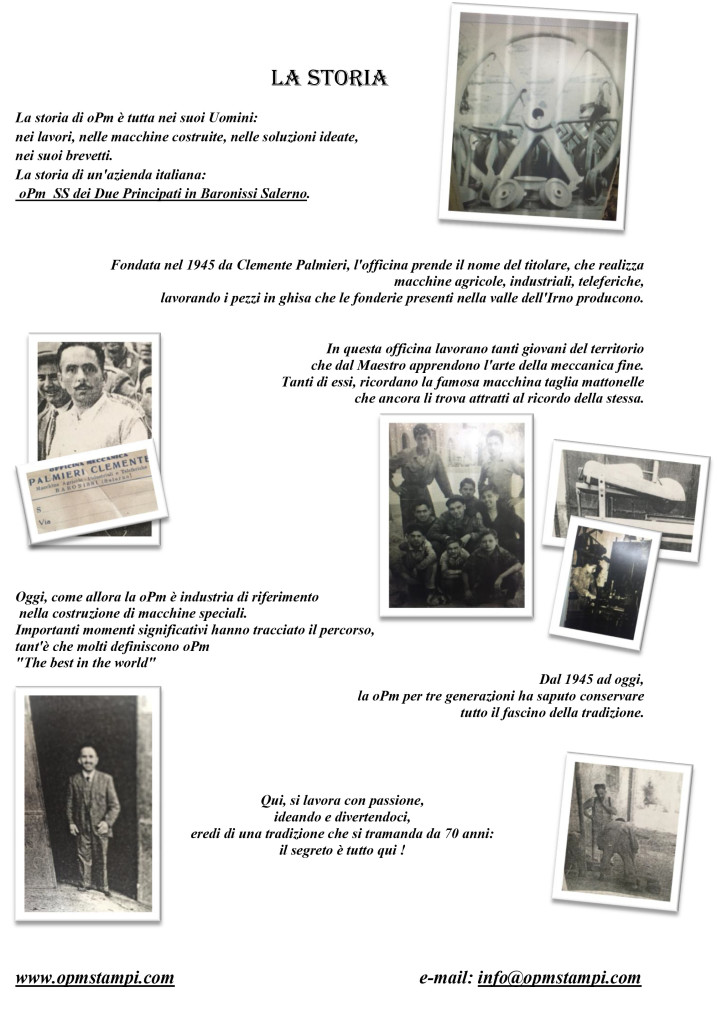 la storia di oPm