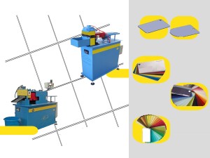 Macchina per produrre mazzette colori di varie tipologie e grandezze a partire da nastro. automatica, pneumatica o oleodinamica, con avanzatore e svolgitore