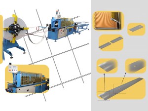 macchina profilatrice di lamelle automatica profilatura lamelle asola su lamella taglio lamelle