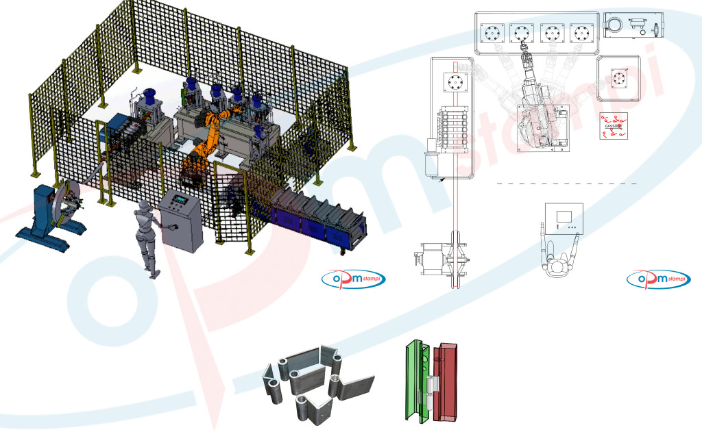 robot opm stampi completo